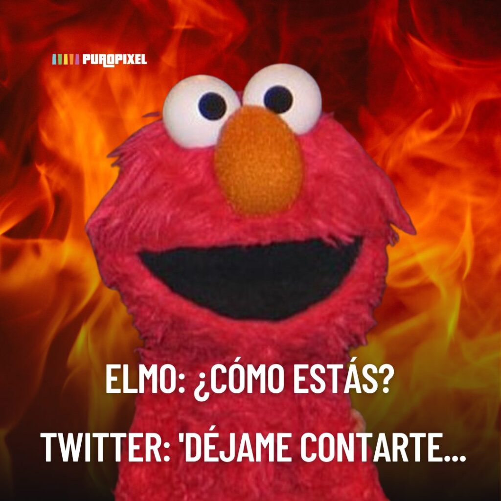 ¿Qué pasa con Elmo en Twitter? La inesperada sesión de terapia ...